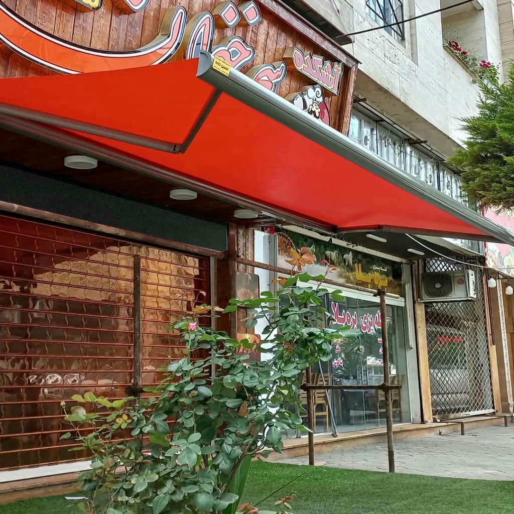 خرید سایبان برقی ریموت کنترل در اندیشه