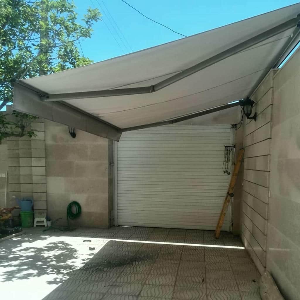 نصب سایبان برقی تراز نما در کرج
