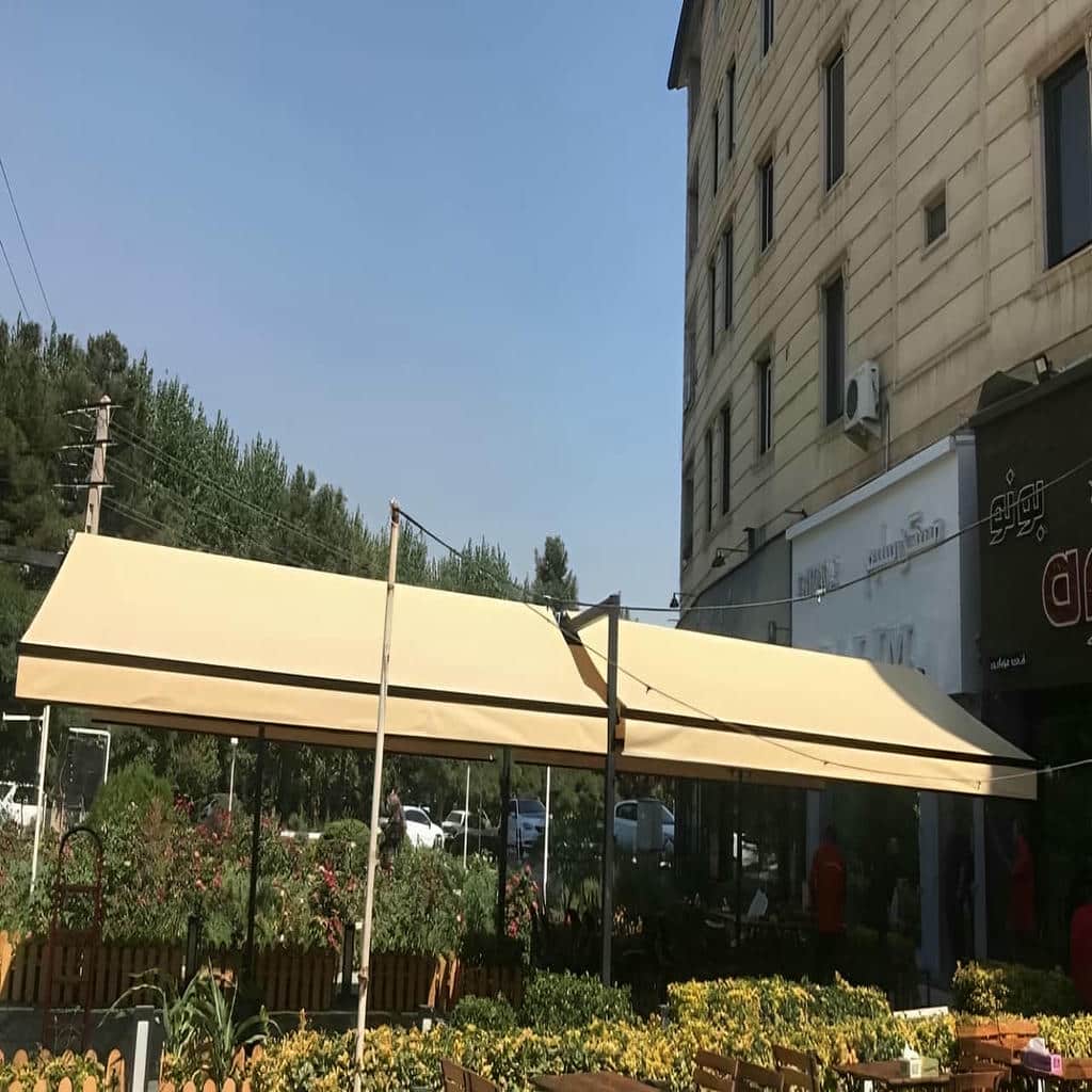 سایبان برقی در اراک