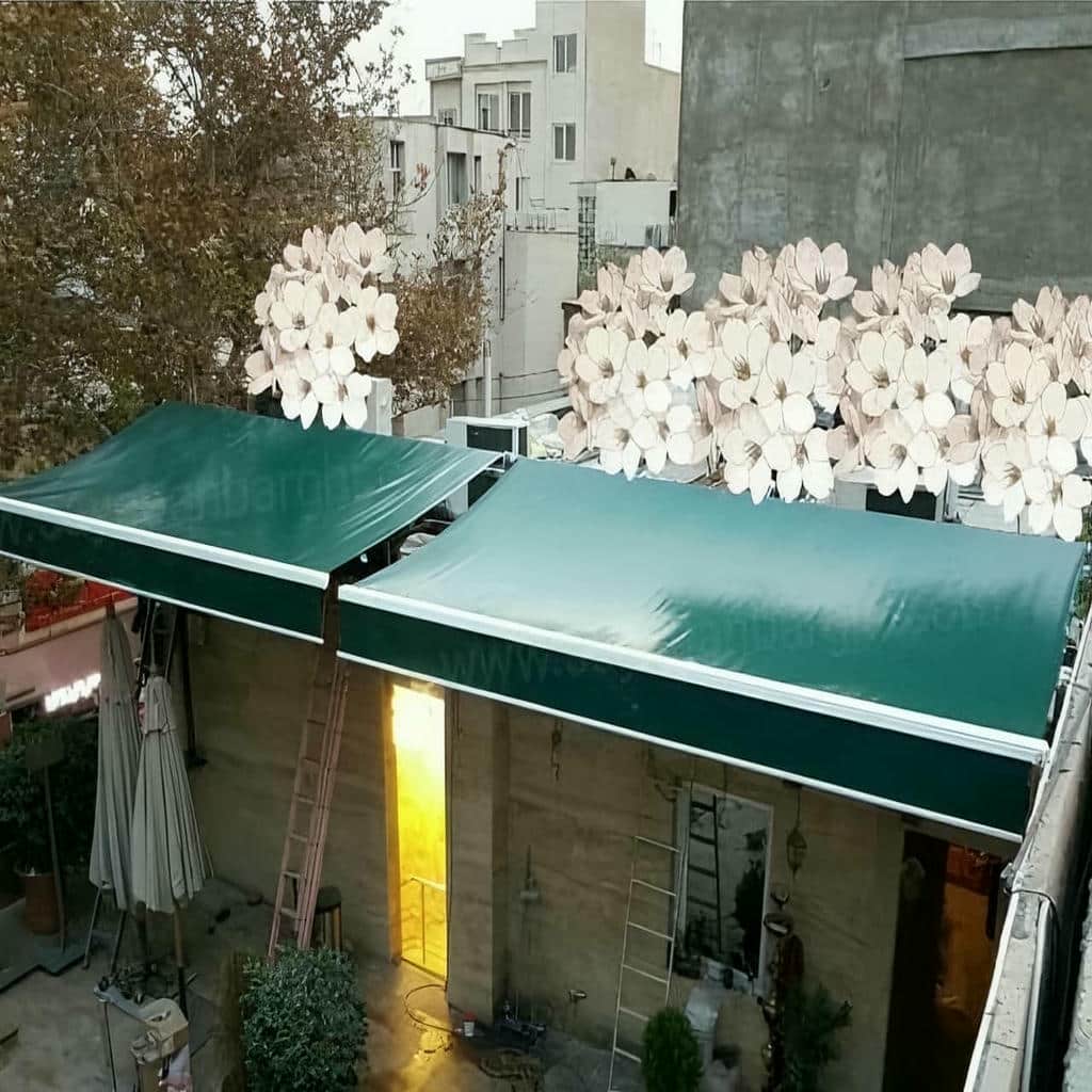 خرید سایبان برقی بازویی در سمنان
