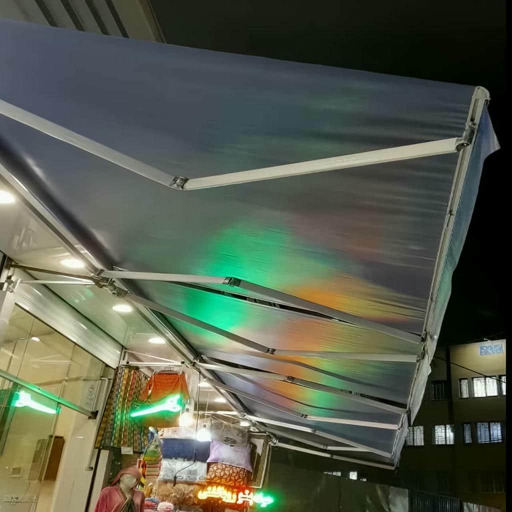 فروش سایبان برقی پارچه ضد UV در آبسرد