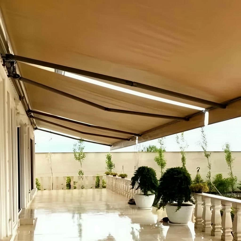 فروش سایبان برقی پارچه ضد UV در آمل