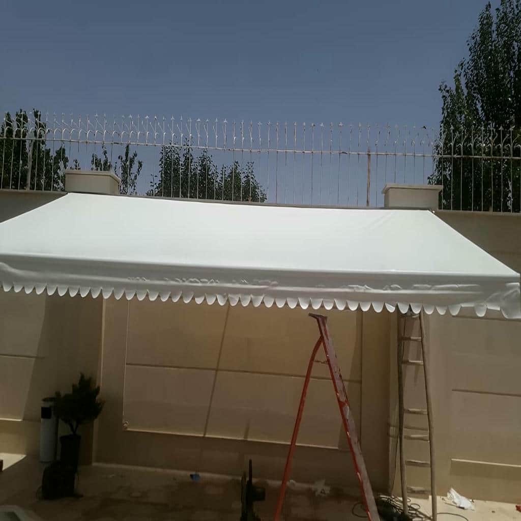 نصب سایبان برقی ضد UV در استان گلستان