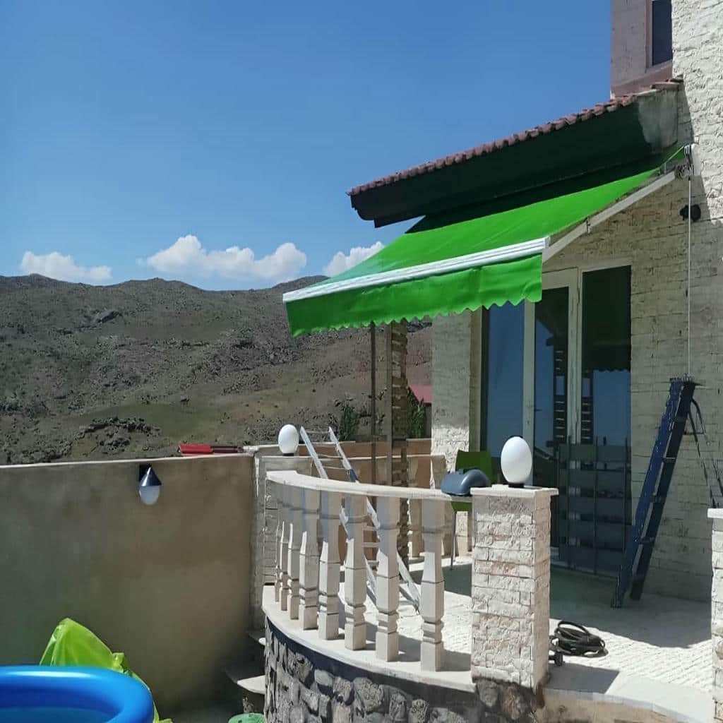 سایبان برقی در مهرشهر کرج