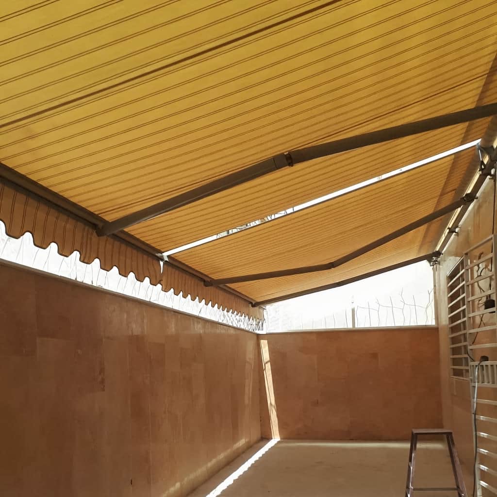 نصب سایبان برقی ضد UV در ارومیه