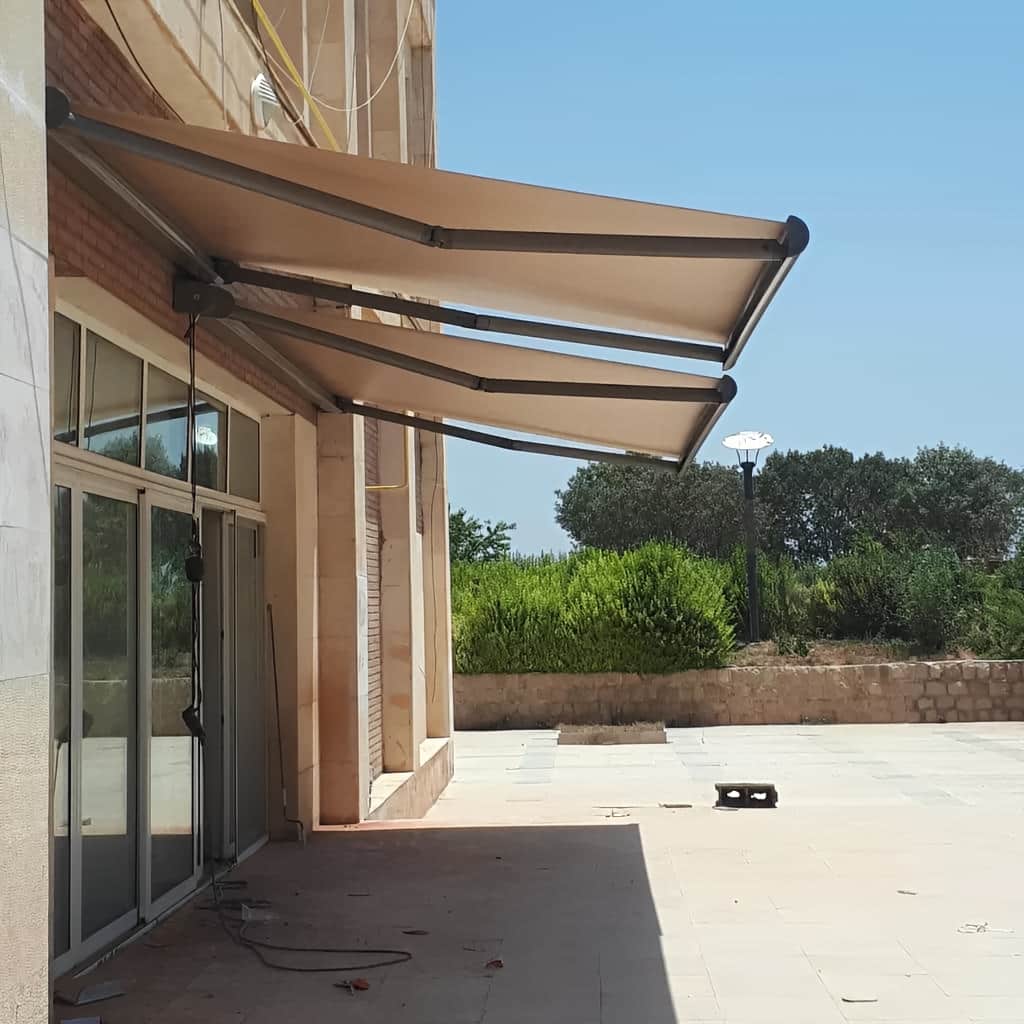 فروش سایبان برقی پارچه ضد UV در سمنان