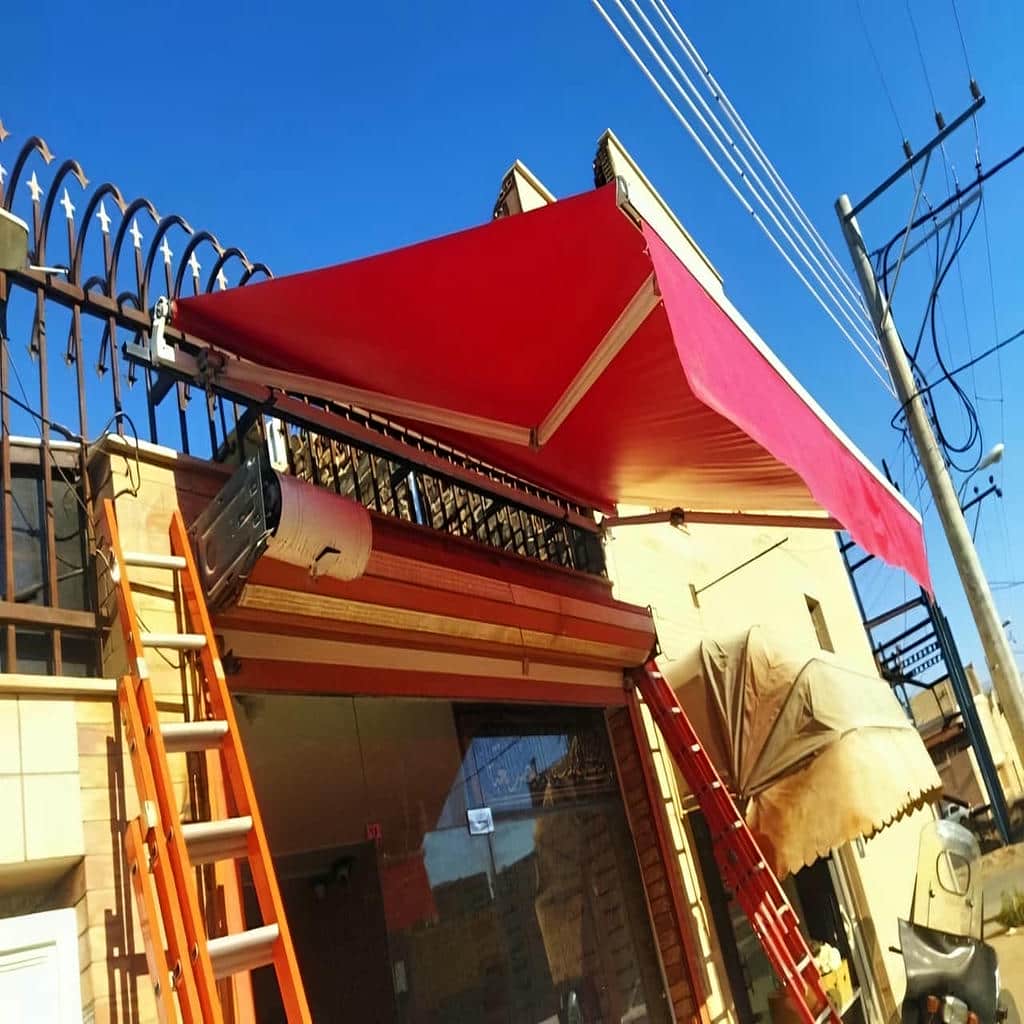 نصب سایبان برقی تراز دقیق در بجنورد