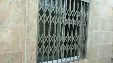 درب آکاردئونی در سبزوار