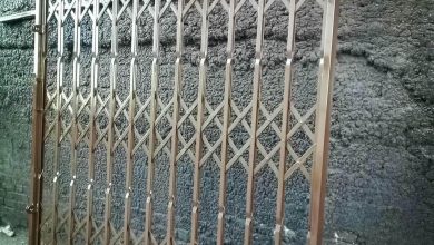 درب آکاردئونی در کیش