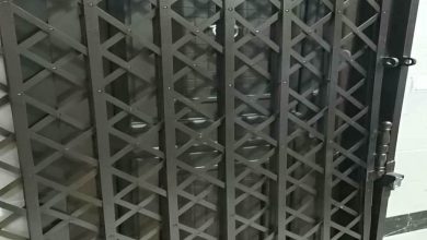 درب آکاردئونی در شیراز
