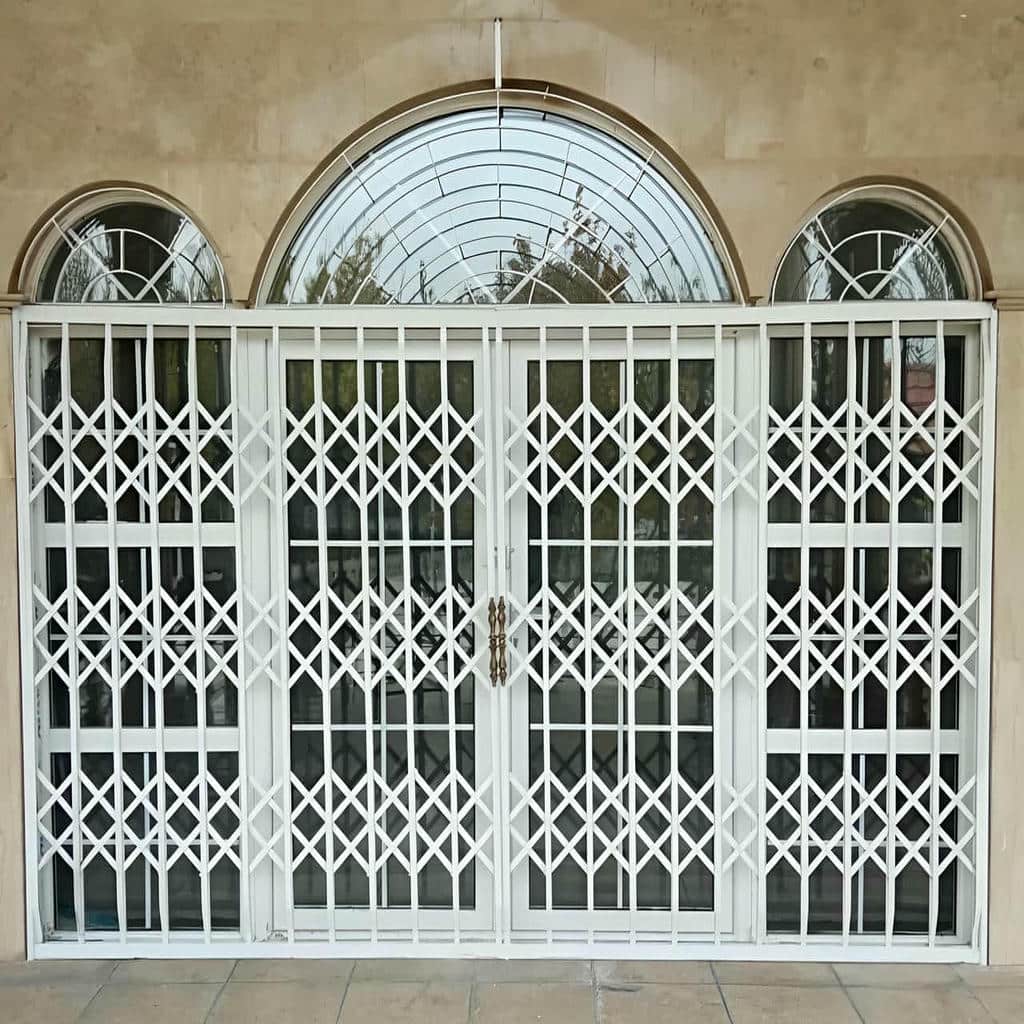 کارخانه درب آکاردئونی قفل مخفی ضدبرش در اردبیل