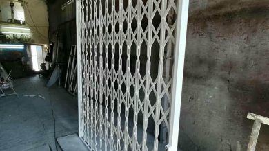 درب آکاردئونی در فیروزکوه