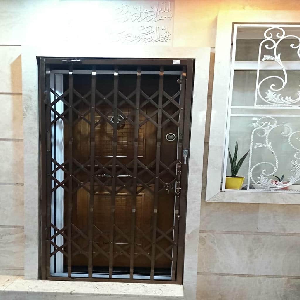 قیمت درب آکاردئونی سه گل در اشتهارد