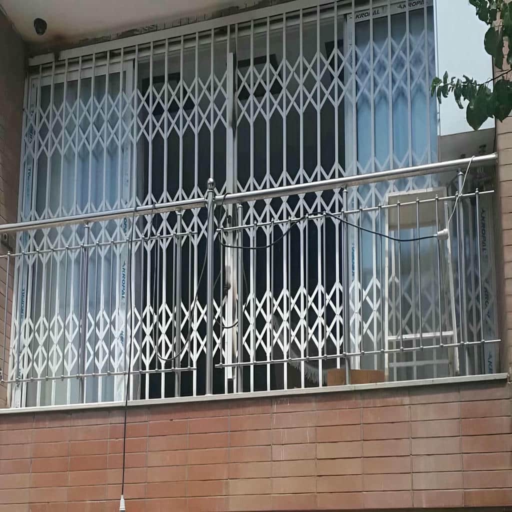 کارخانه درب آکاردئونی قفل مخفی ضدبرش در زاهدان