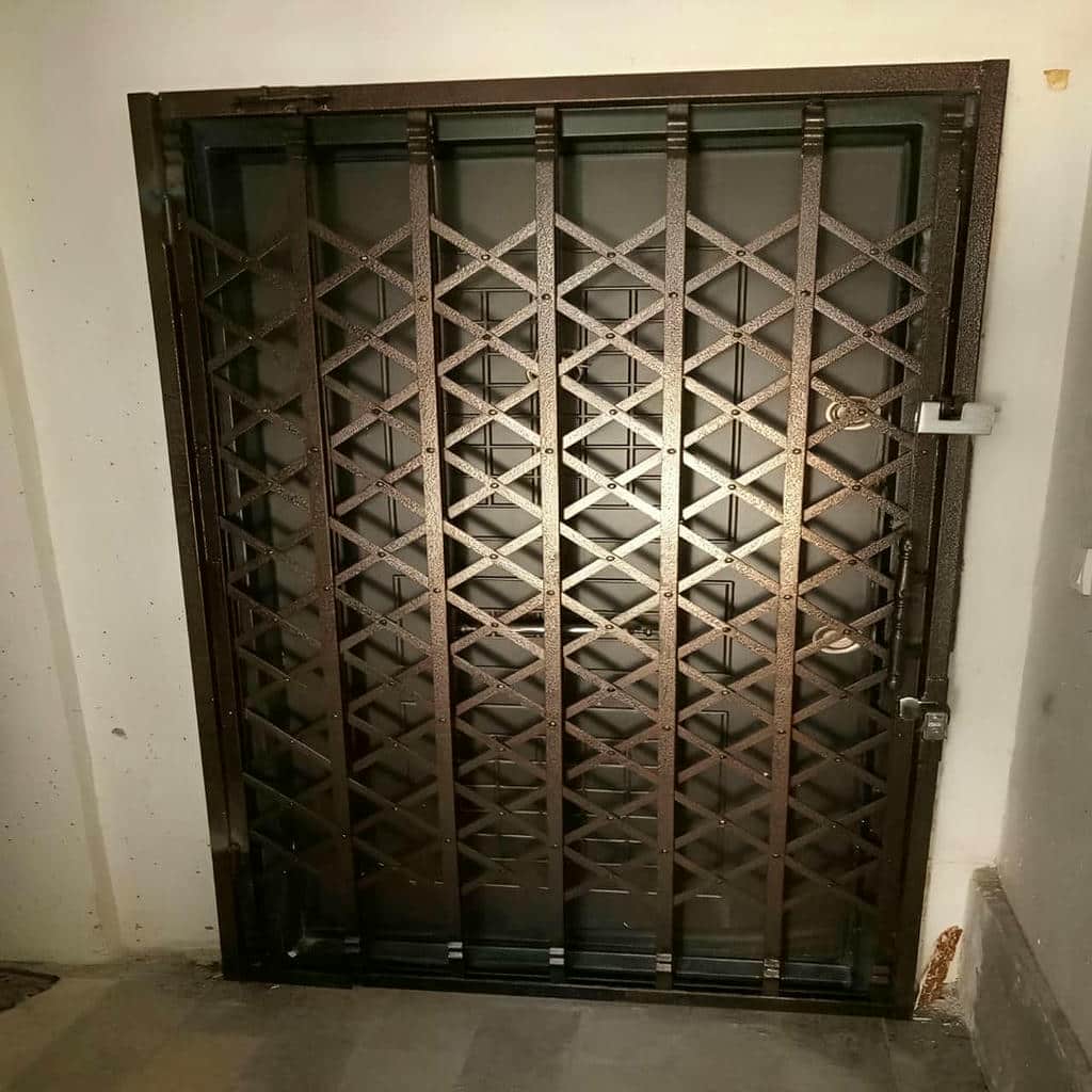 کارخانه درب آکاردئونی قفل مخفی ضدبرش در کمال شهر