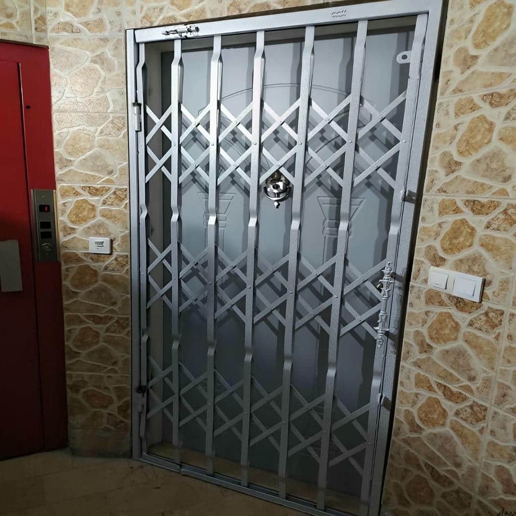 کارخانه درب آکاردئونی قفل مخفی ضدبرش در بابل