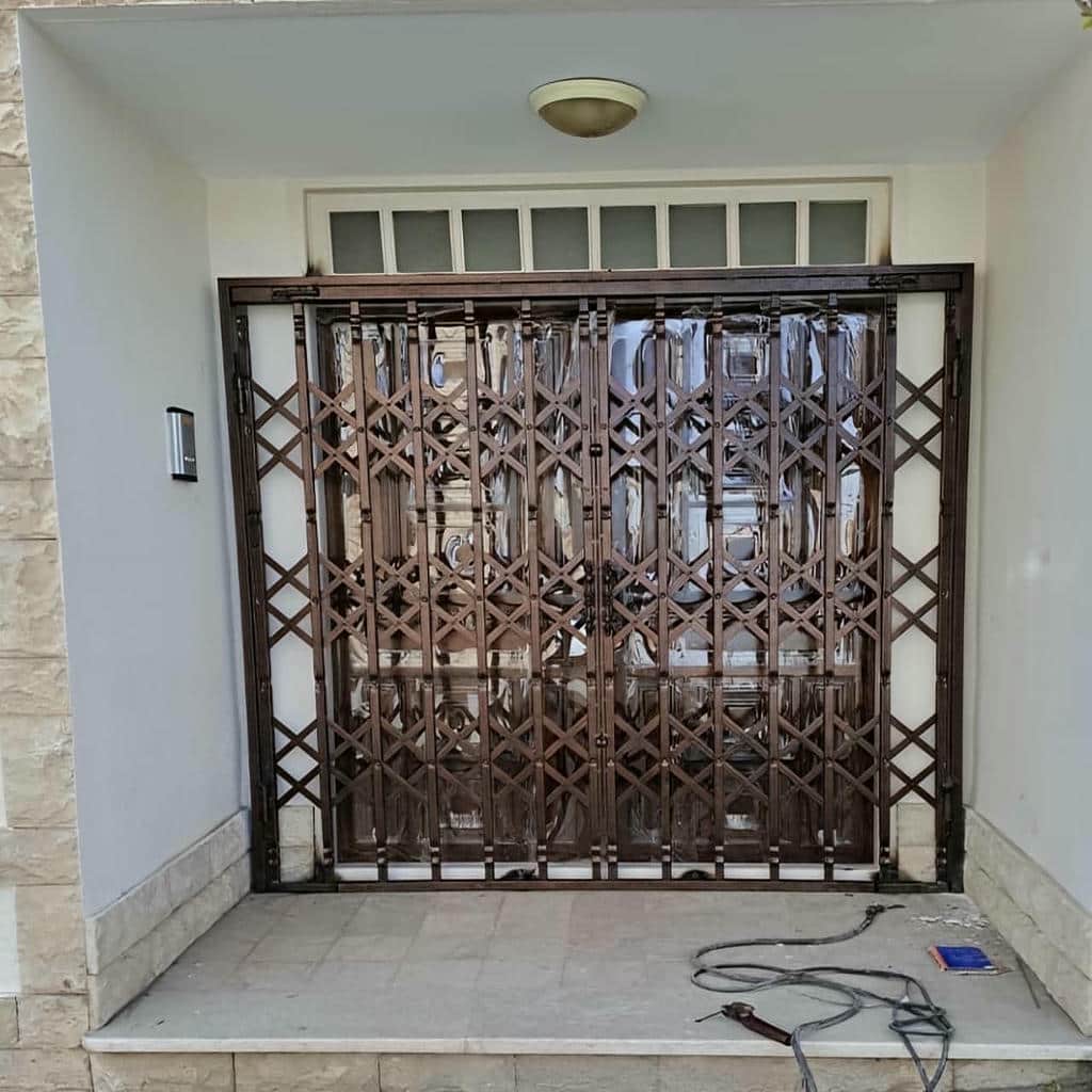 قیمت درب آکاردئونی سه گل در شهریار