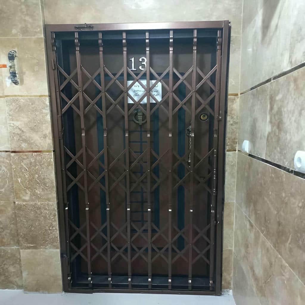 فروش درب آکاردئونی تمام گل در پرند