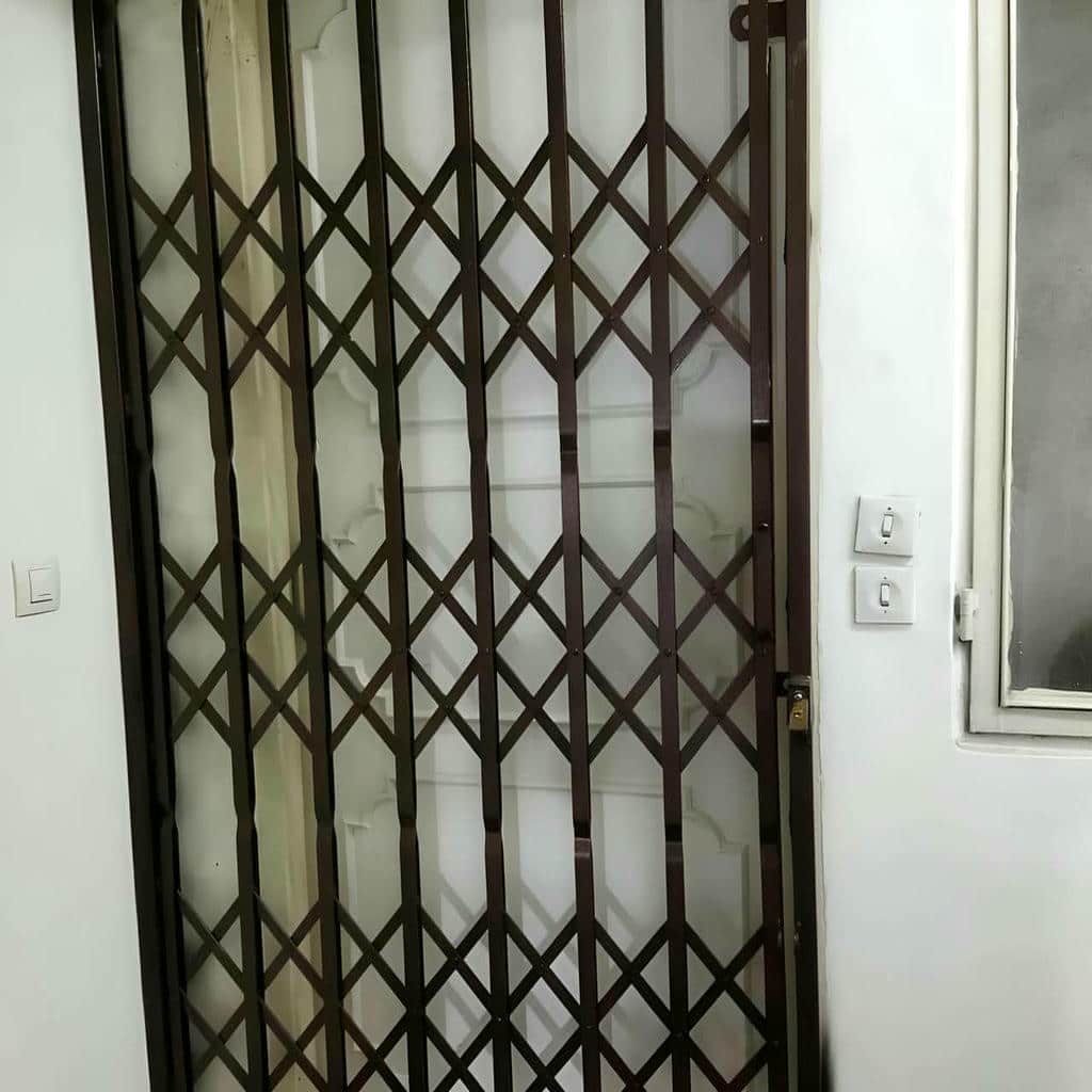 کارخانه درب آکاردئونی قفل مخفی ضدبرش در ارومیه