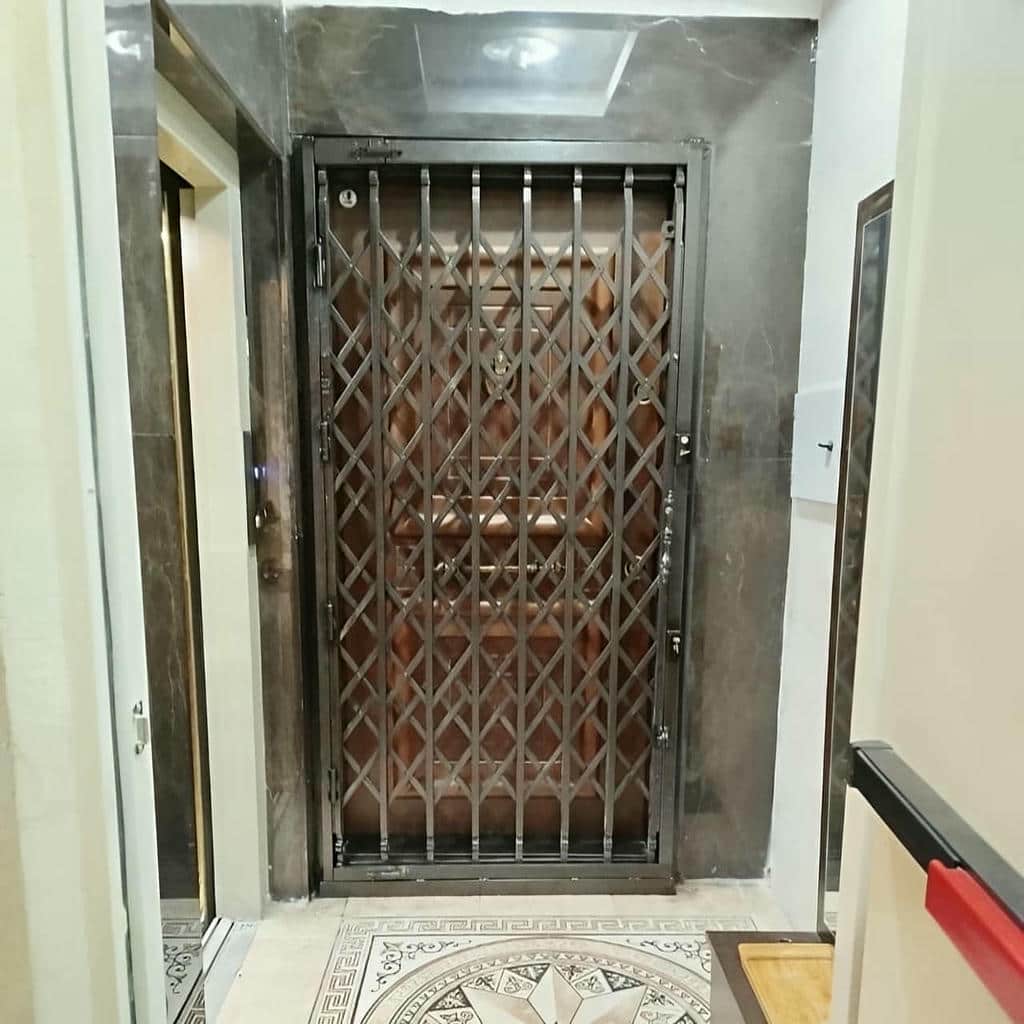 کارخانه درب آکاردئونی قفل مخفی ضدبرش در اشتهارد