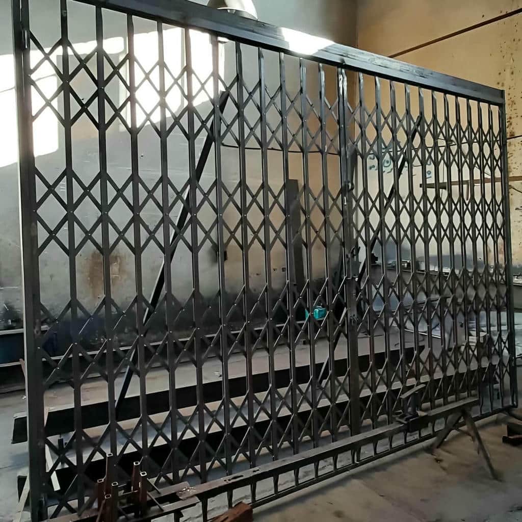 کارخانه درب آکاردئونی قفل مخفی ضدبرش در رفسنجان
