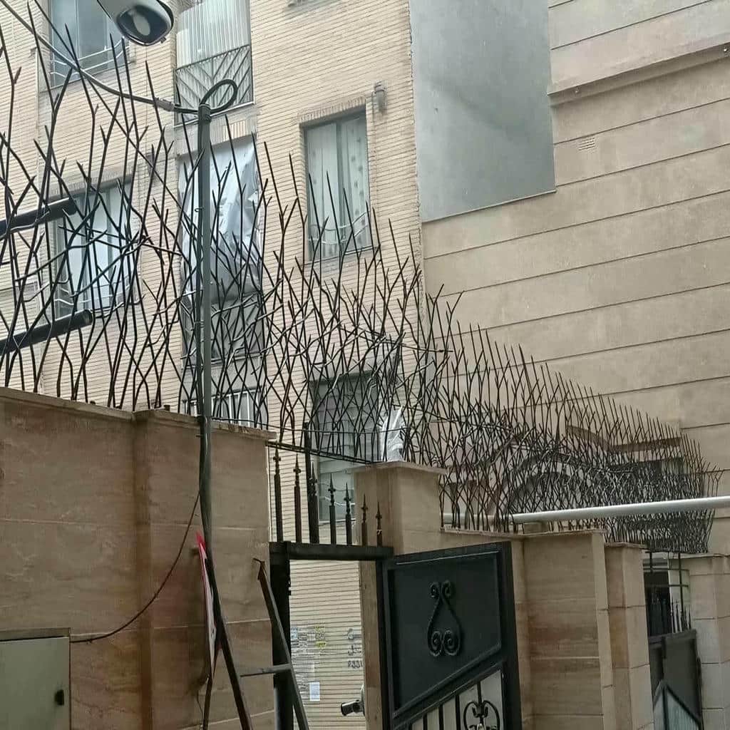 نصب حفاظ شاخ گوزنی اجرای یکنواخت رنگ در نظرآباد