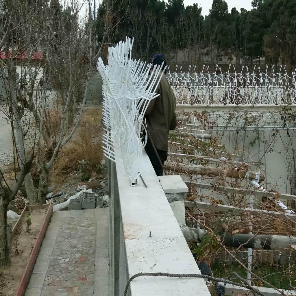 کارخانه حفاظ شاخ گوزنی فولادی در نیشابور