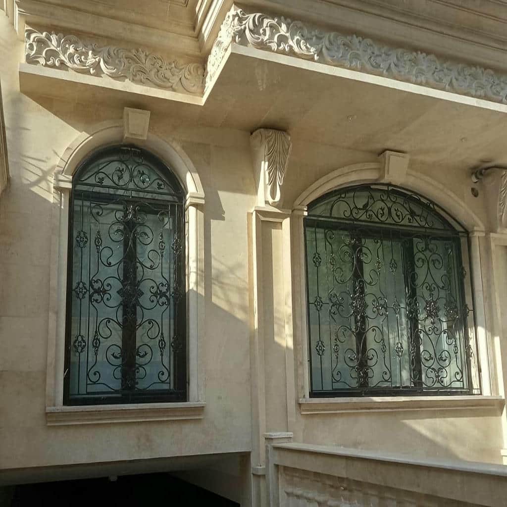 خرید حفاظ پنجره فرفورژه کلاسیک در مهرشهر کرج