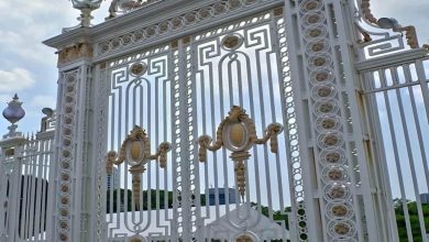 درب حیاط در یاسوج