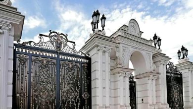 درب حیاط در مشهد