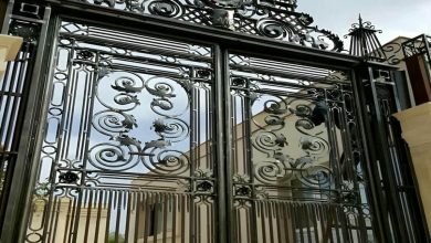 درب حیاط در ملارد