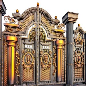 درب حیاط در بندر بوشهر