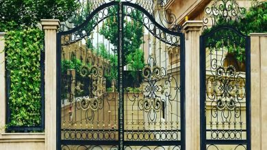 درب حیاط در بندرعباس