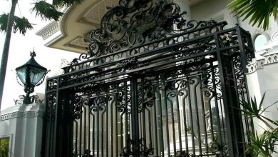 درب حیاط در سبزوار