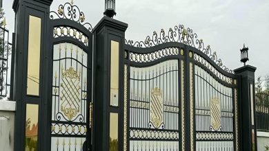 درب حیاط در لواسان