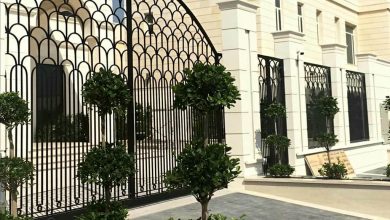 درب حیاط در فردیس کرج