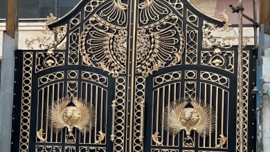 درب حیاط در اشتهارد