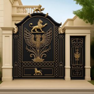 درب حیاط در سنندج