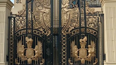 درب حیاط در شهریار