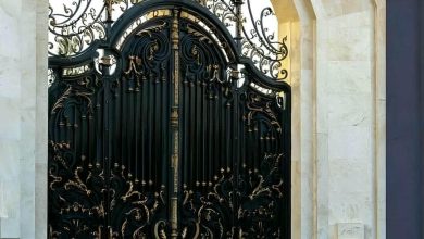 درب حیاط در بیرجند