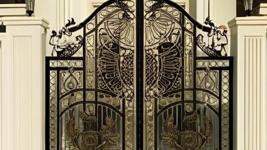 درب حیاط در نسیم شهر
