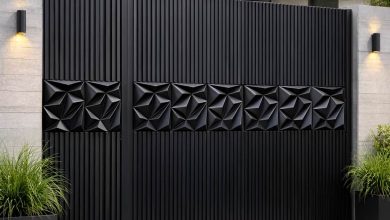 درب حیاط در نظرآباد