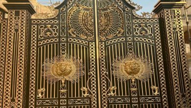 درب حیاط در عظیمیه کرج