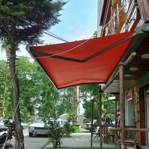 سایبان برقی در بندر لنگه