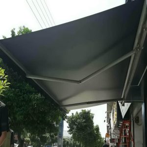 سایبان برقی در بندر دیلم