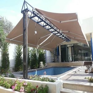 سایبان برقی در آبادان