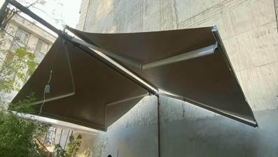 سایبان برقی در هشتگرد