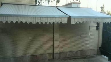 سایبان برقی در کرج