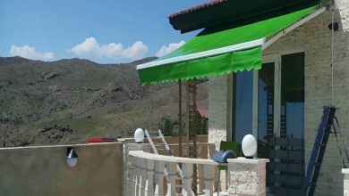 سایبان برقی در مهرشهر کرج