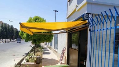 سایبان برقی در اهواز